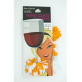 Pom-charms  Wine Glass Charms - Holland Orange/White